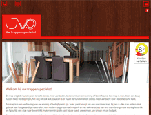 Tablet Screenshot of oosterhout-trappen.nl